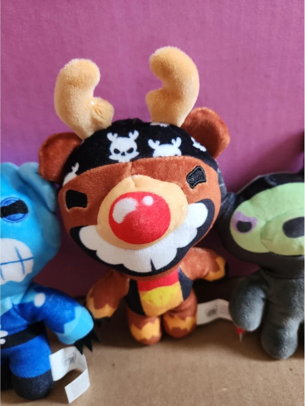 Deddy Bears Lot 4 Plush, Smirkkitty, Mystique, Chillz, Rudeoff, No Coffins